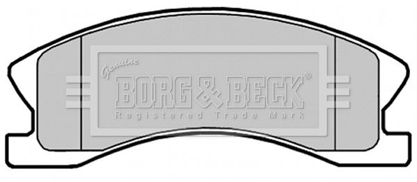 Brake Pad Set, disc brake (BBP2148)