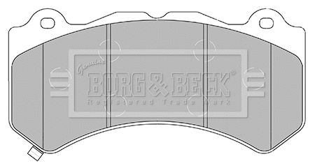 Brake Pad Set, disc brake (BBP2436)
