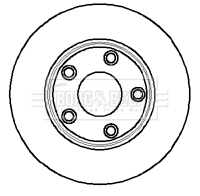 Brake Disc (BBD5909S)