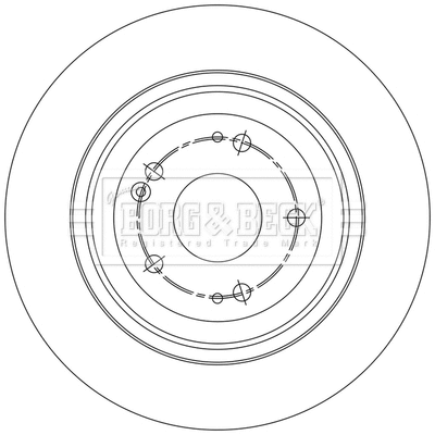 Brake Disc (BBD5574)