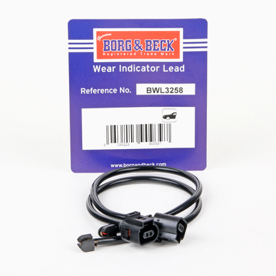 Warning Contact, brake pad wear (BWL3258)