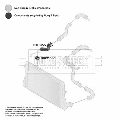 Charge Air Hose (BTH1155)
