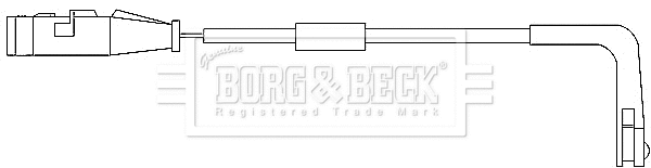 Warning Contact, brake pad wear (BWL3007)