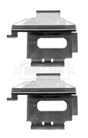 Accessory Kit, disc brake pad (BBK1299)