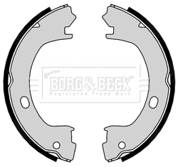 Brake Shoe Set, parking brake (BBS6440)