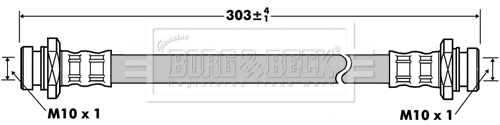 Brake Hose (BBH7524)