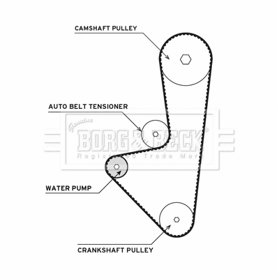 Water Pump & Timing Belt Kit (BTW1015)