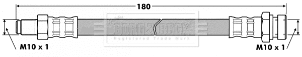 Brake Hose (BBH7453)