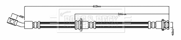 Brake Hose (BBH8808)