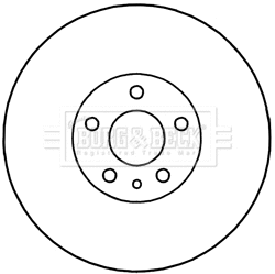 Brake Disc (BBD5340)