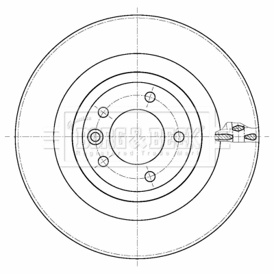 Brake Disc (BBD6108S)