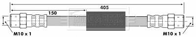 Brake Hose (BBH6423)