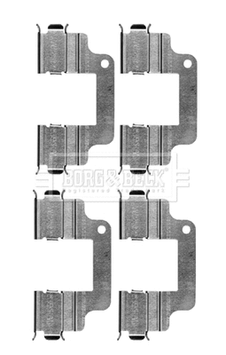 Accessory Kit, disc brake pad (BBK1544)