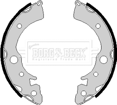 Brake Shoe Set (BBS6164)