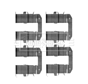 Accessory Kit, disc brake pad (BBK1251)