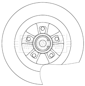 Brake Disc (BBD6036S)