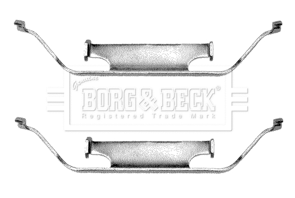 Accessory Kit, disc brake pad (BBK1011)