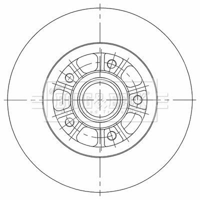 Brake Disc (BBD6117S)