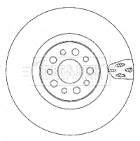 Brake Disc (BBD5924S)
