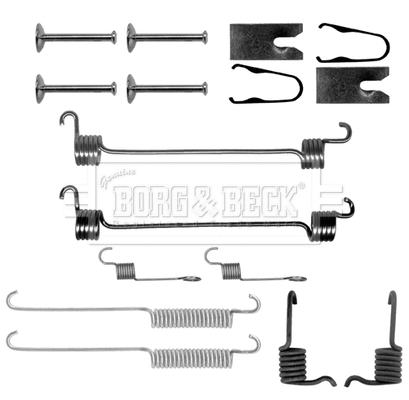 Accessory Kit, brake shoes (BBK6140)