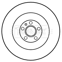 Brake Disc (BBD6050S)