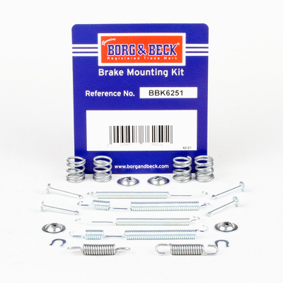 Accessory Kit, brake shoes