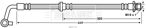 Brake Hose (BBH7751)