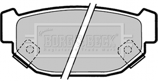 Brake Pad Set, disc brake (BBP1322)