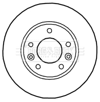 Brake Disc (BBD4774)