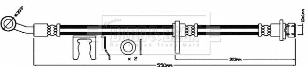 Brake Hose (BBH8230)