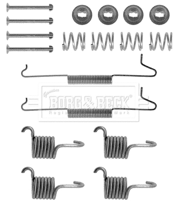 Accessory Kit, parking brake shoes (BBK6124)