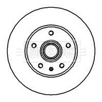 Brake Disc (BBD5851S)