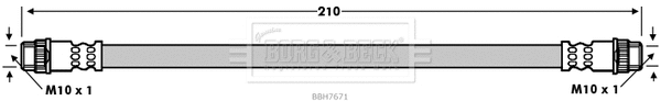 Brake Hose (BBH7671)