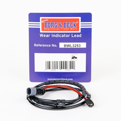Warning Contact, brake pad wear (BWL3253)