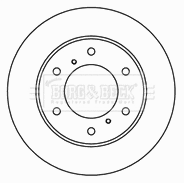 Brake Disc (BBD4692)