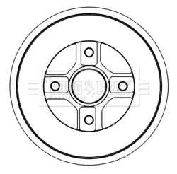 Brake Drum (BBR7225)