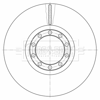 Brake Disc (BBD32643)