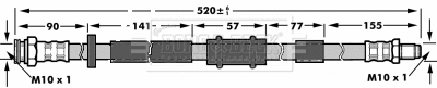 Brake Hose (BBH6957)