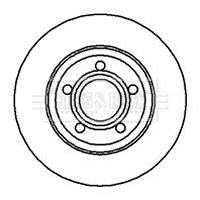 Brake Disc (BBD5072)