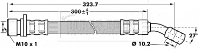 Brake Hose (BBH7184)