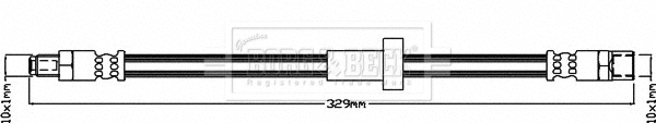 Brake Hose (BBH8297)