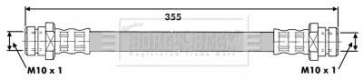Brake Hose (BBH6333)