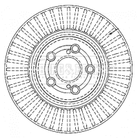 Brake Disc (BBD4459)