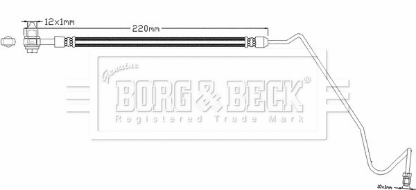 Brake Hose (BBH8351)