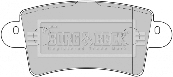 Brake Pad Set, disc brake (BBP1773)