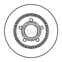 Brake Disc (BBD4972)