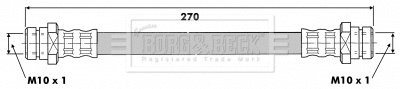 Brake Hose (BBH6327)
