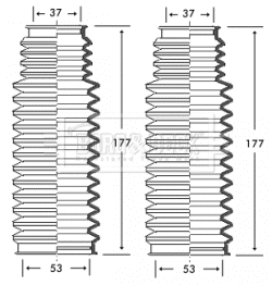Bellow Kit, steering (BSG3223)