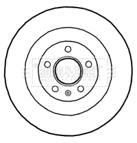 Brake Disc (BBD4690)