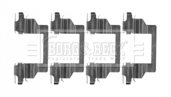 Accessory Kit, disc brake pad (BBK1615)